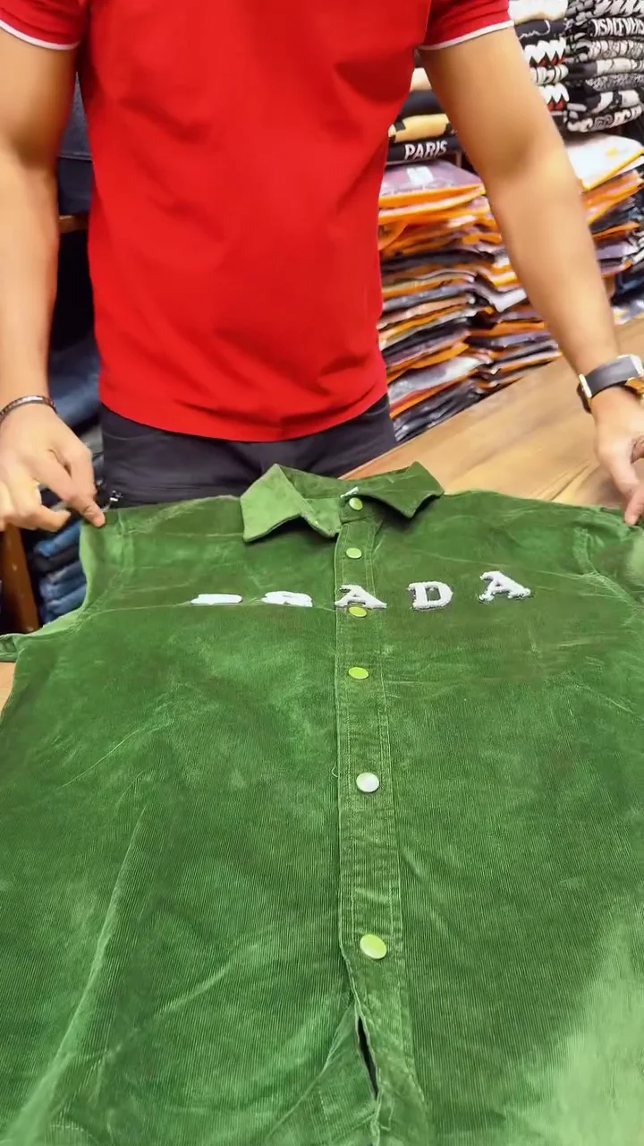 olive linen shirt